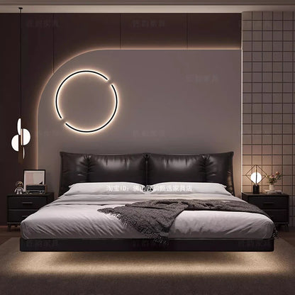 Cama de masaje para dormir de hospital, dormitorio, cama doble para niños, cama moderna, caja fuerte de cuero, suite matrimonial, muebles de salón