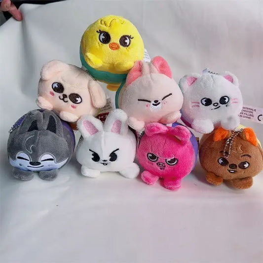 Nuevo llavero de Stray Kids, muñeco skzoo Fangcanli, mochila, accesorios, colgante, decoración, juguetes para niños.