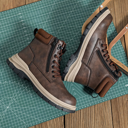 2024 New Safety Shoes Men Anti-smash Anti Puncture Work Shoes Anti Slip Indestructible Shoes Protective Sneakers Men Boots