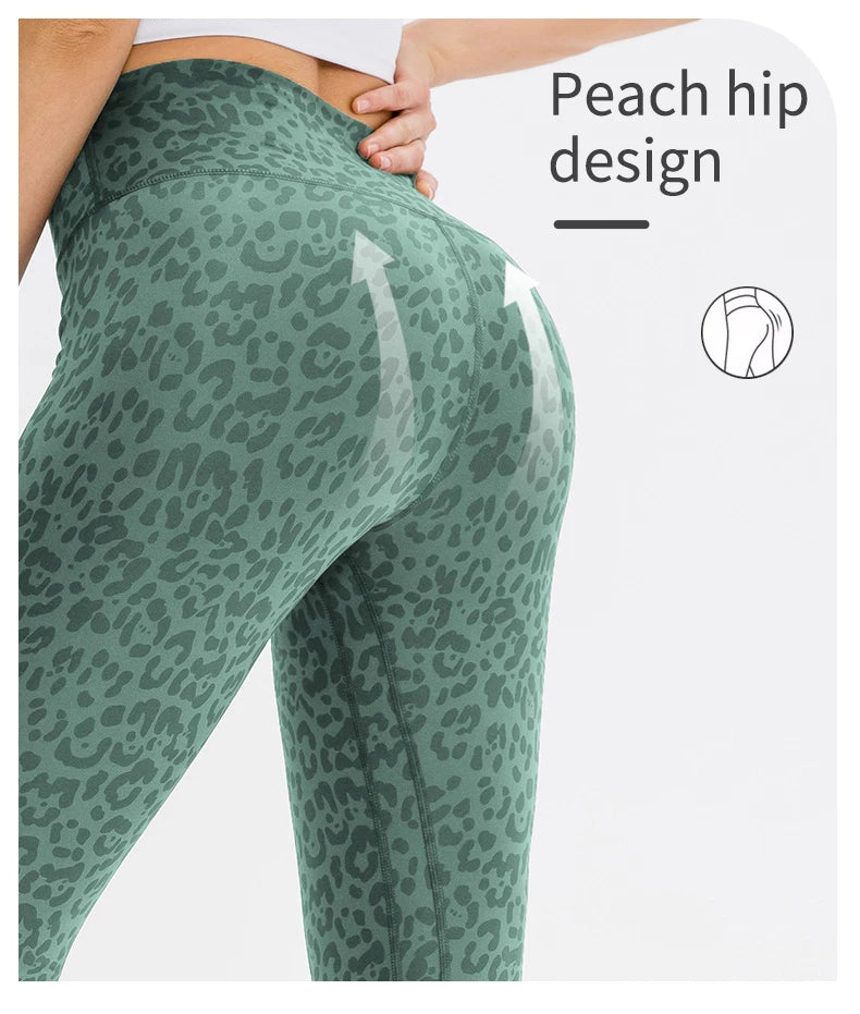 Women's Camouflage Yoga Pants High Waist Push Up Leggings Running Fitness Workout Pants Gym Legging