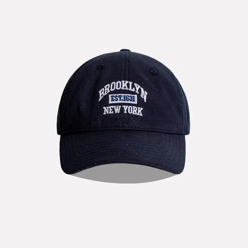 Gorra de béisbol con letras bordadas para mujer, primavera, verano, exterior, protección solar, unisex, gorra deportiva informal de hip hop para hombre