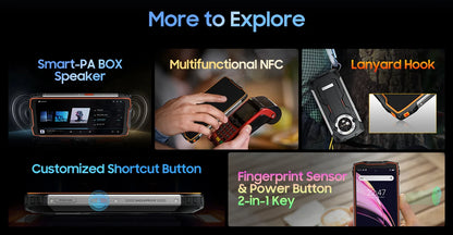 [Estreno mundial] Blackview BV9300 PRO, teléfono inteligente resistente, procesador Helio G99, Android 13, 8 GB de RAM, 12 GB de RAM, doble pantalla.