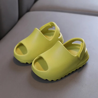 Zapatillas de verano para niños, sandalias, zapatillas, venta al por mayor, zapatos de playa, comercio exterior, zapatos con agujeros para niños pequeños, zapatos de bebé