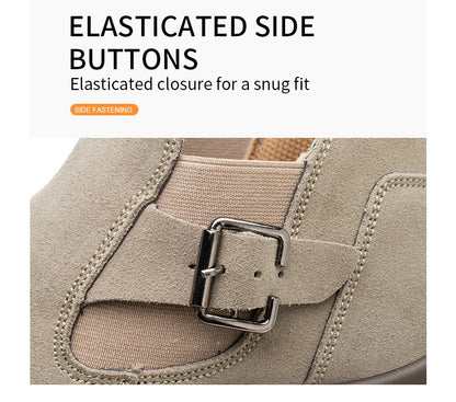 Zapatos de seguridad de moda con puntera de acero para hombre, zapatillas de trabajo, tenis de seguridad, protección industrial para los pies. Originales.