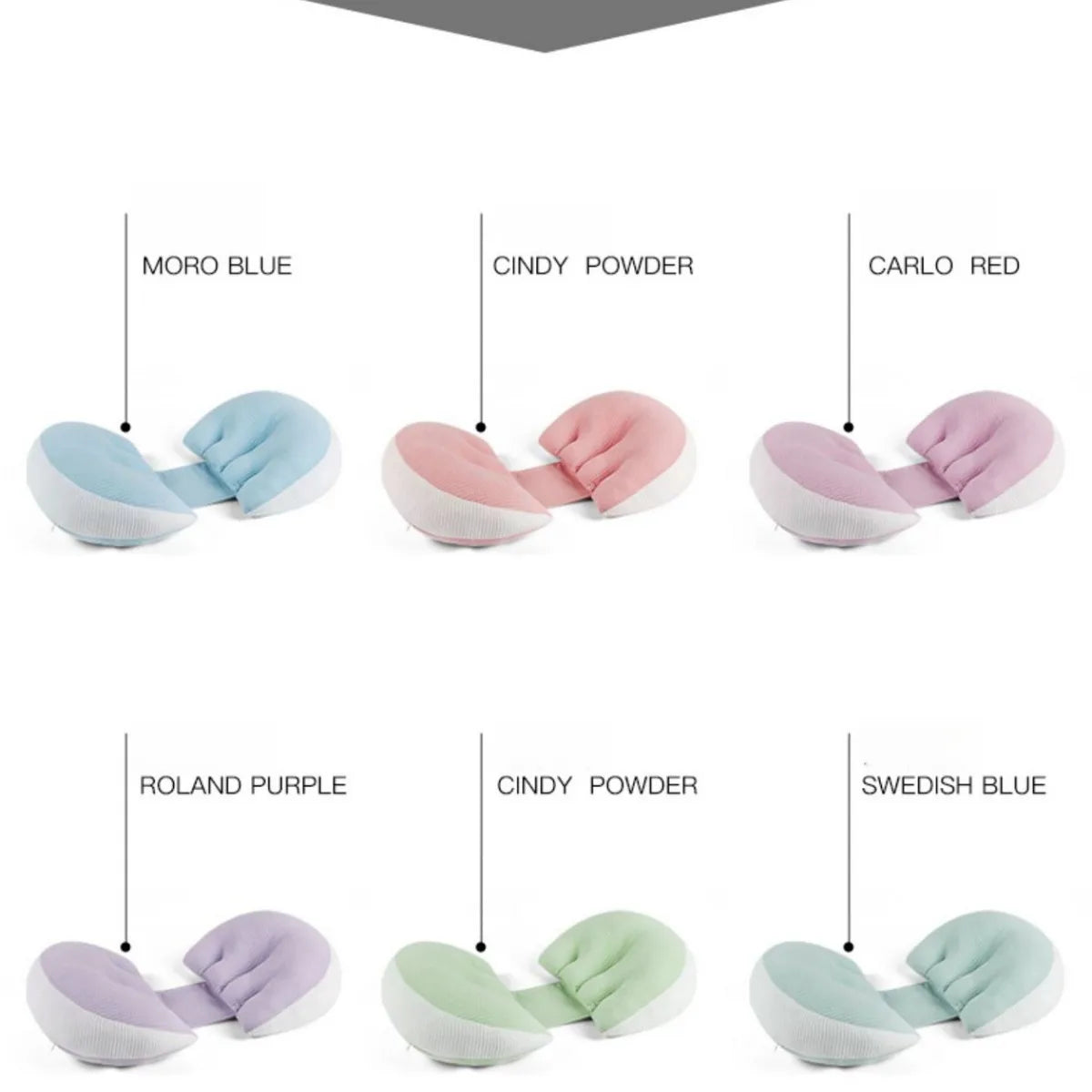 Almohada de cintura para maternidad, almohada de lactancia para embarazadas, ropa de cama para dormir para madres, almohadas corporales para embarazadas, accesorios de ayuda para el embarazo