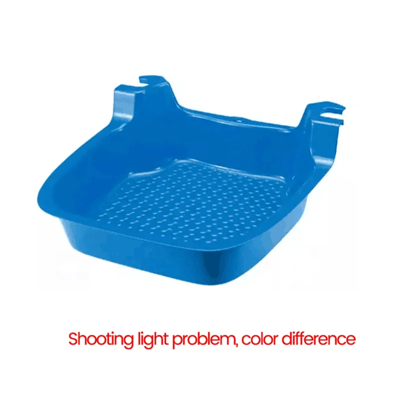 Bañera de pies antideslizante para piscinas elevadas y spas para lavarse los pies con arena. Se monta en la escalera de la piscina.