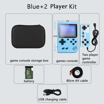 Consola retro arcade de 5 pulgadas con más de 500 juegos clásicos integrados para Game Boy, emulador de TV, videojuegos, reproductor de juegos portátil