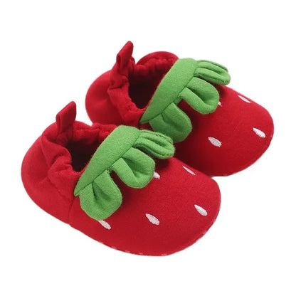 Zapatos de bebé recién nacido de primavera y otoño, nuevos y bonitos con dibujos animados, calcetines antideslizantes para bebés de 0 a 1 año.