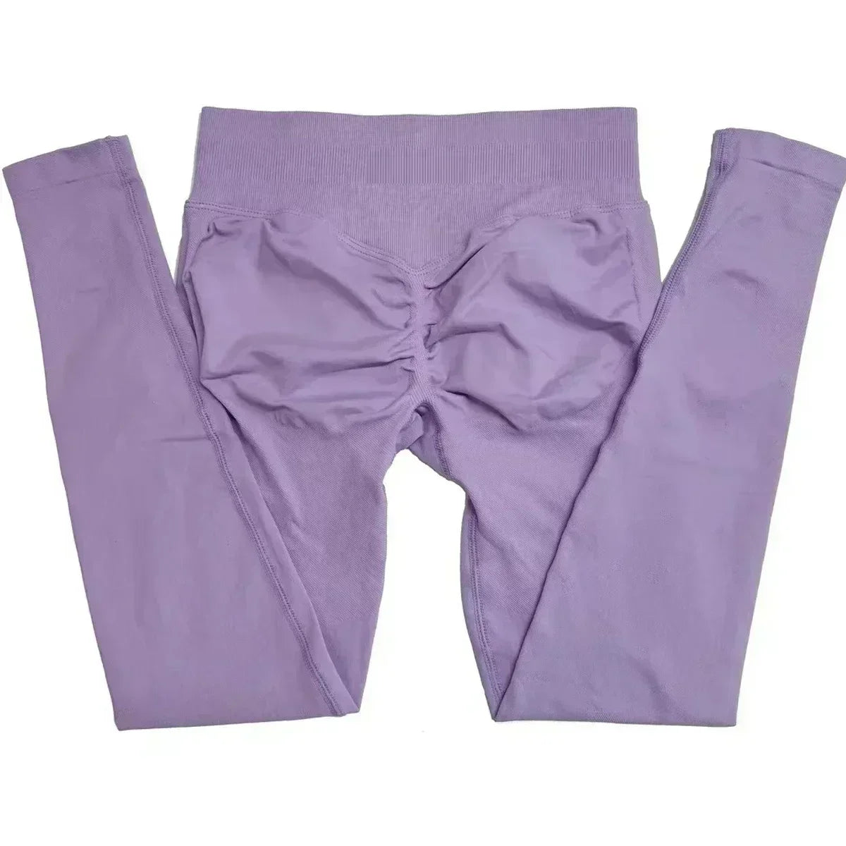 Leggings deportivas sin logo para mujer, efecto push-up, cintura baja, sin costuras, para gimnasio, yoga y entrenamiento.