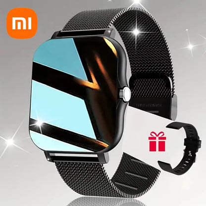 Reloj inteligente Xiaomi con pantalla HD de 1,44 pulgadas, respuesta a llamadas, vista previa de mensajes, modos deportivos, esfera personalizada, pronóstico del tiempo para hombres y mujeres (2025)
