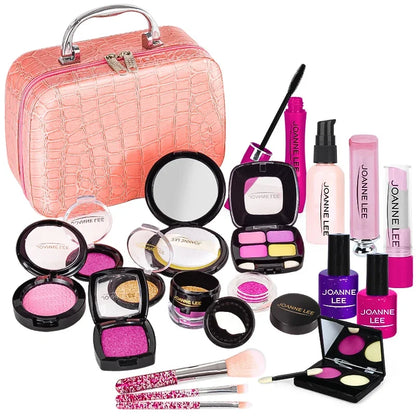 Juguetes para niñas, simulación de cosméticos para bebés, juegos de maquillaje, juguetes de maquillaje de imitación, juguetes para niños, princesas, cosméticos de belleza para niñas, juguetes.