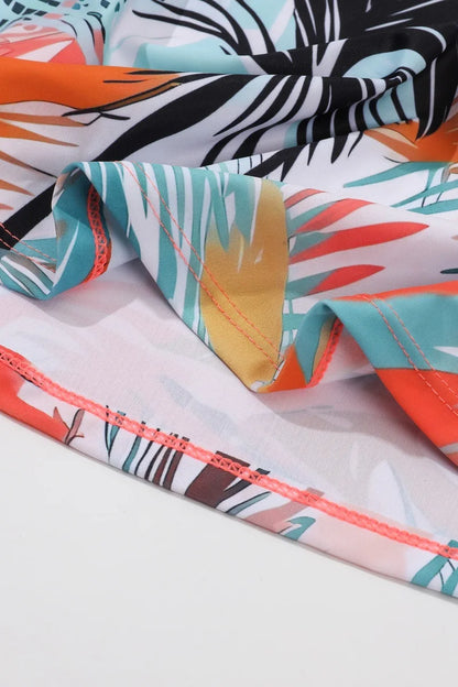 VigoJany 2025 Traje de baño brasileño de dos piezas con estampado sexy de talla grande para mujer, tankini con tirantes y escote en V, traje de baño grande para playa