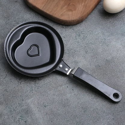 Mini sartén para tortillas, divertida sartén para desayuno con dibujos animados, sartén para panqueques, ollas antiadherentes, utensilios de cocina para el desayuno