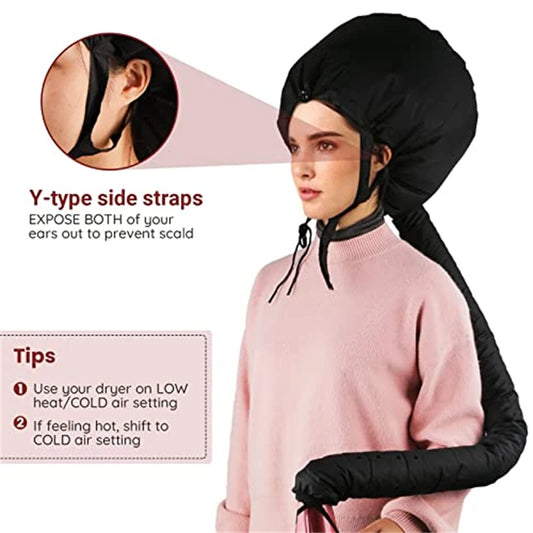 Gorro para el cuidado de rizos de peluquería profesional, gorro de secado rápido, secador, herramientas de peinado DIY, accesorios de peluquería para el hogar