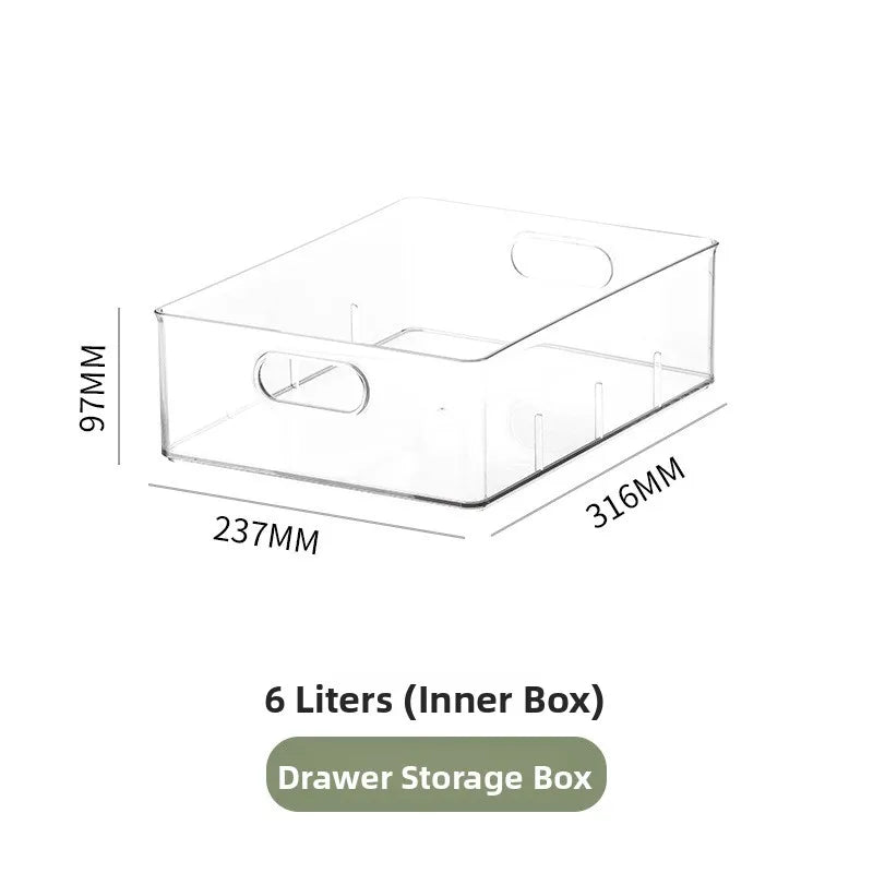 Caja de almacenamiento para refrigerador Der Sle, organizador para huevos, contenedor para conservación, caja de subpaquete de congelación, caja de plástico para alimentos