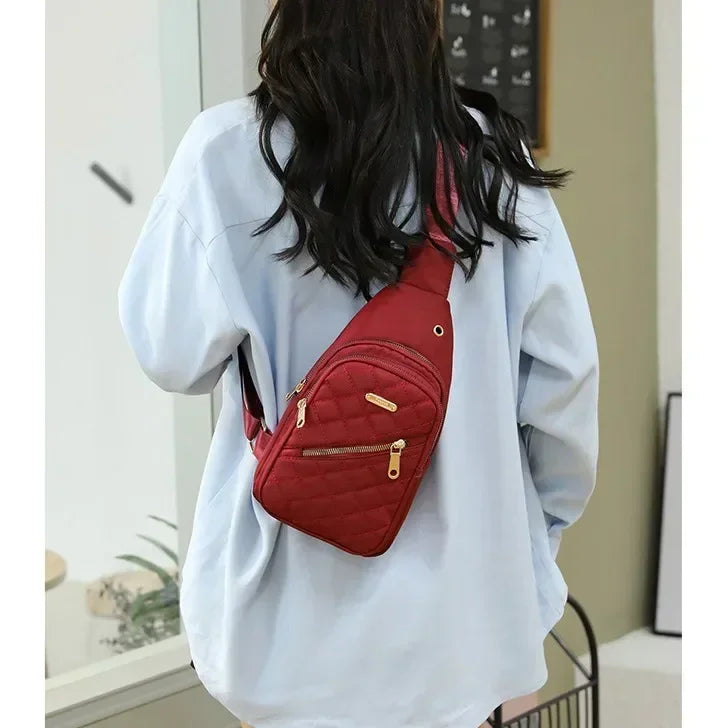 Mochila bordada para mujer, bolso de hombro de tela compuesta, superventas, suministro transfronterizo.