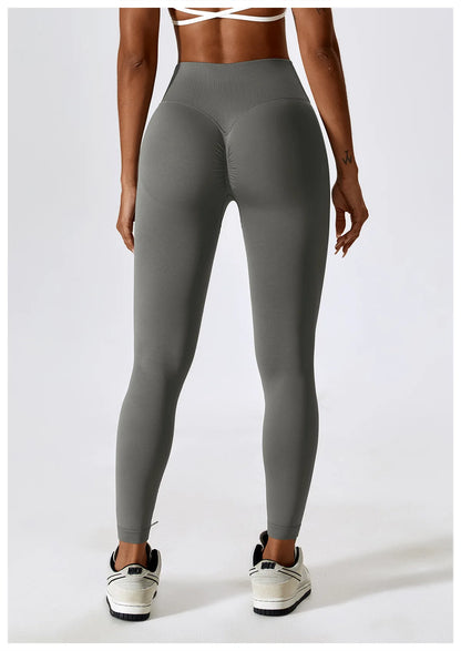 Leggings de yoga de alta calidad Hearuisavy para mujer, ideales para fitness al aire libre y gimnasio. Leggings transpirables para entrenamiento, con efecto push-up.