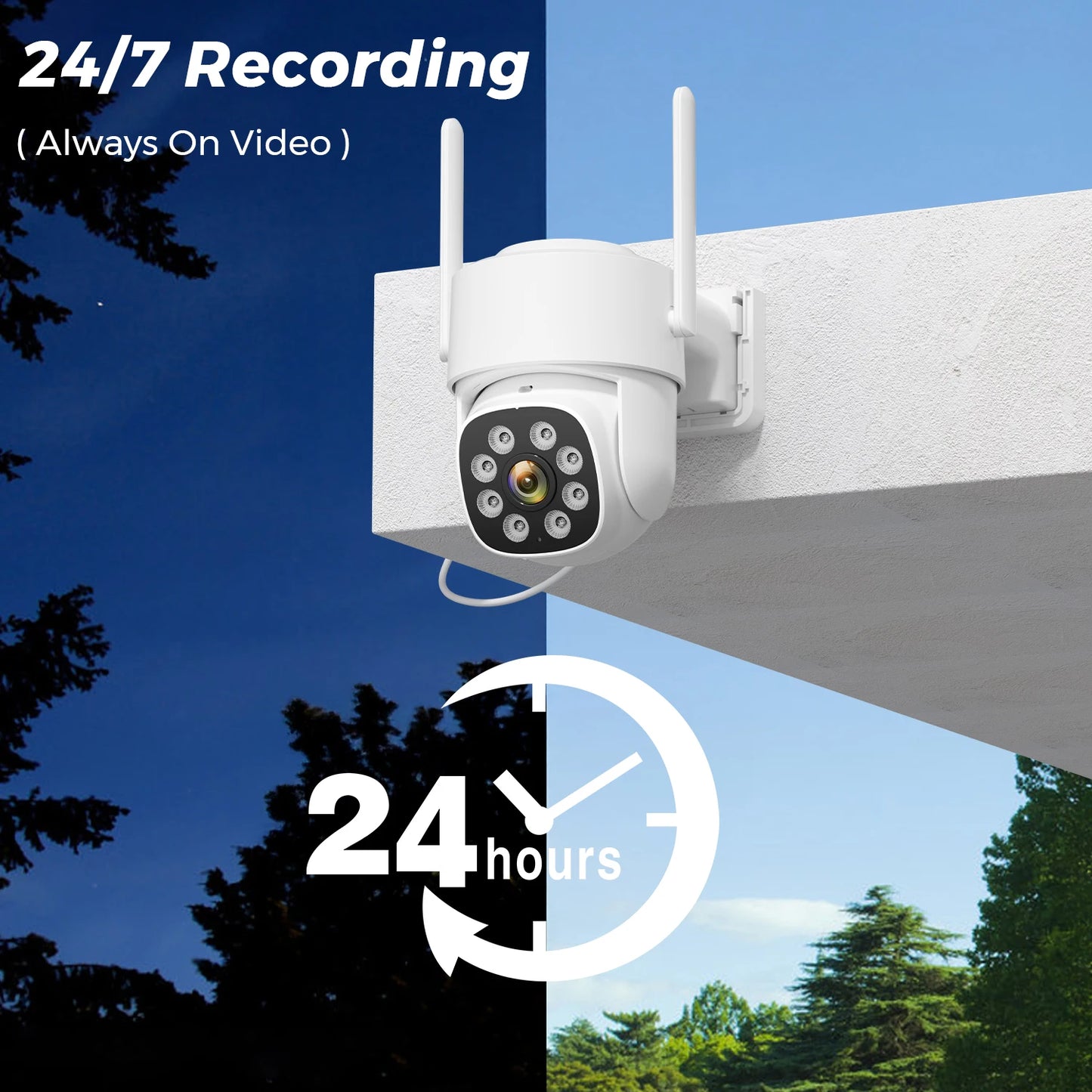 Cámara solar BESDER 4G con tarjeta SIM, 4MP, AOV, grabación de vídeo 24/7, batería de 9000mAh, detección humana, cámara IP de videovigilancia iCSee