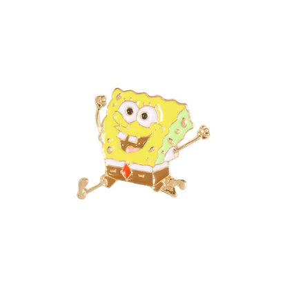 Pines de esmalte de anime clásicos para niños, broches de personajes kawaii, insignias para ropa, mochilas, solapas, accesorios de joyería de moda para niños.