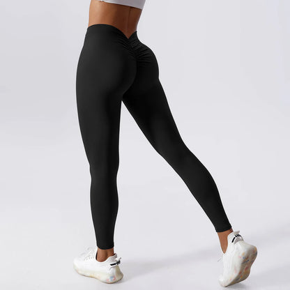 Women Seamless Leggings Sports High Waist Fitness Leggings Push Up Yoga Leggings Push Up Tight Gym Clothing Sports Workout Pants