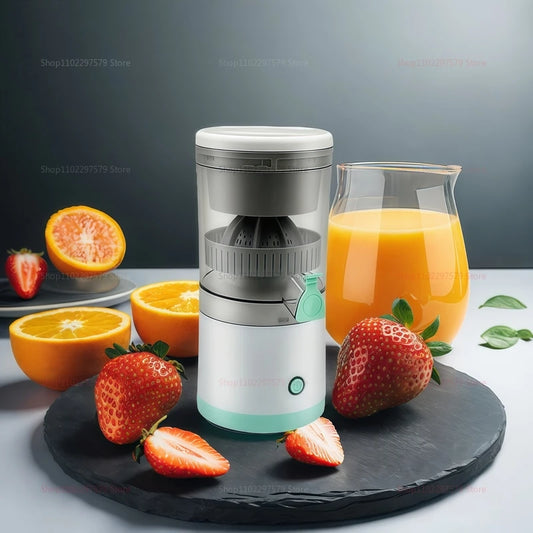 Exprimidor de frutas automático, extractor de jugo portátil para el hogar, separador de jugo, exprimidor de frutas portátil, exprimidor a presión