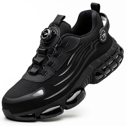 Botas de trabajo, zapatos de seguridad indestructibles, zapatos con punta de acero para hombre, zapatillas antipinchazos, zapatos de trabajo antideslizantes para mujer, botas tácticas para hombre