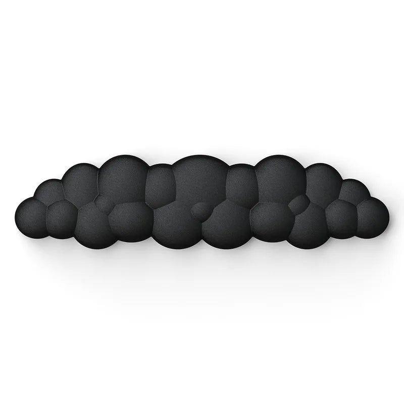 Alfombrilla de ratón con reposamuñecas para teclado, nube, antideslizante, espuma viscoelástica, para escritorio, oficina, gamer, ratón, reposamuñecas