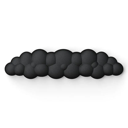 Alfombrilla de ratón con reposamuñecas para teclado, nube, antideslizante, espuma viscoelástica, para escritorio, oficina, gamer, ratón, reposamuñecas