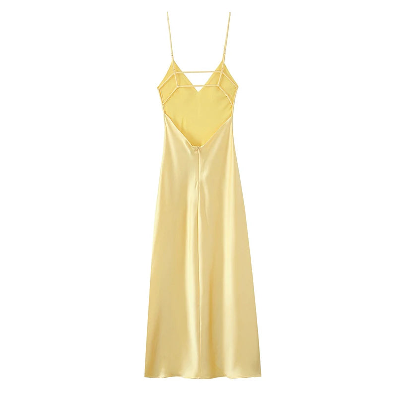 2025 Sexy Party Off Shoulder Dresses Women's Elegant Sleeveless Hollow Out Beach Dress Backless High Street Lady Summer Vestidos