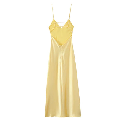 2025 Sexy Party Off Shoulder Dresses Women's Elegant Sleeveless Hollow Out Beach Dress Backless High Street Lady Summer Vestidos