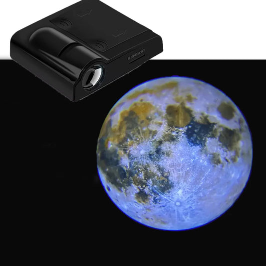 Lámpara de proyección de luna, luz de ambiente, luz de noche, accesorio para fotos, lámpara de pared, regalo de cumpleaños para fiesta, hogar, dormitorio, decoración, iluminación
