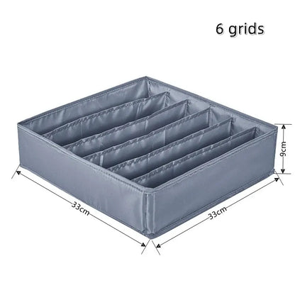 Caja organizadora para guardar ropa interior, calcetines, sujetadores y bragas, ideal para el hogar, el dormitorio y el armario.