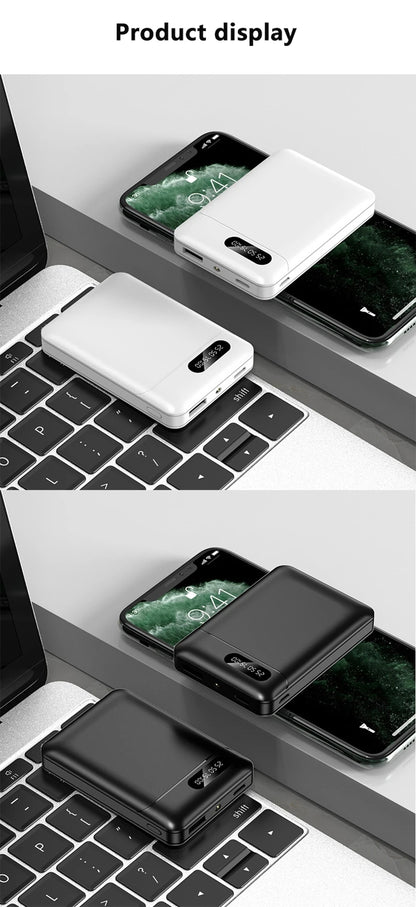 Banco de energía Xiaomi de 500000 mAh, 120 W, carga súper rápida, gran capacidad, batería externa portátil para iPhone, Huawei y Xiaomi.