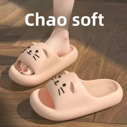 Pantuflas de verano para mujer, antideslizantes, de PVC, cómodas, transpirables, antideslizantes y resistentes a los olores, ideales para dormitorios de estudiantes.