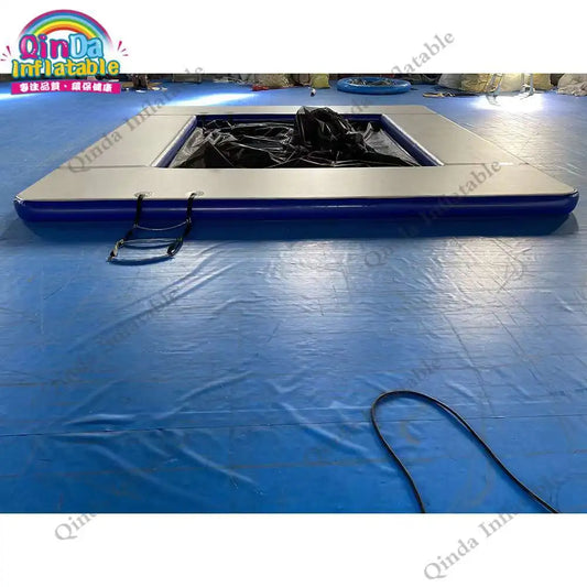 Piscina inflable flotante para yate, popular piscina inflable de mar en venta