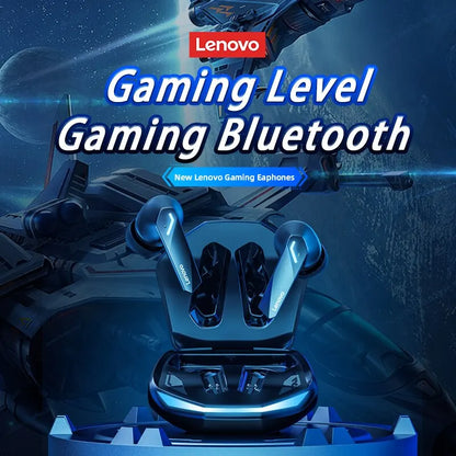 Auriculares deportivos Lenovo GM2 Pro con Bluetooth 5.3, inalámbricos, intraaurales, para juegos, de baja latencia y modo dual, para música. Nuevos.