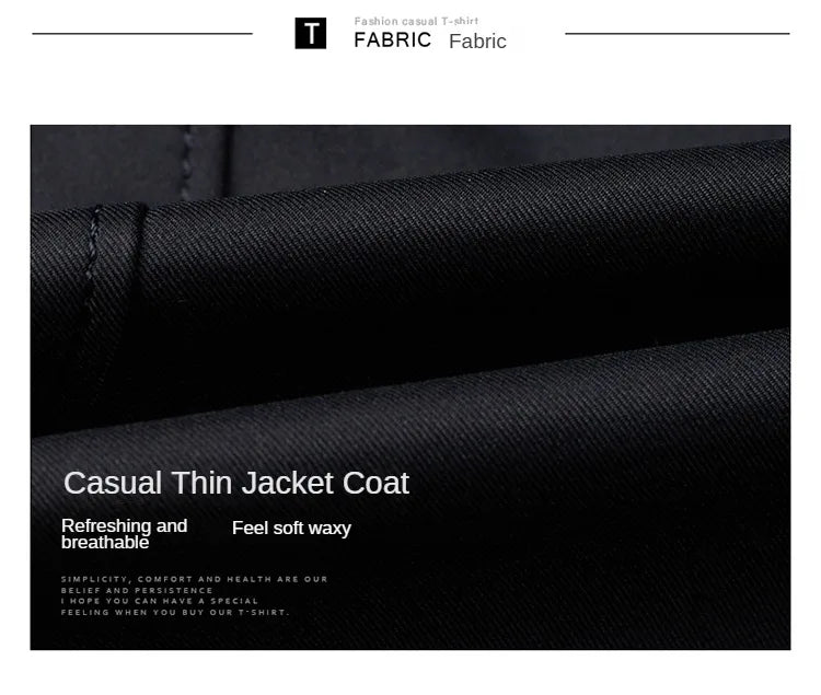 Gabardina de hombre, estilo casual o de negocios, ideal para otoño. Chaqueta larga estilo británico, versátil y con cuello de traje. Nueva prenda urbana.