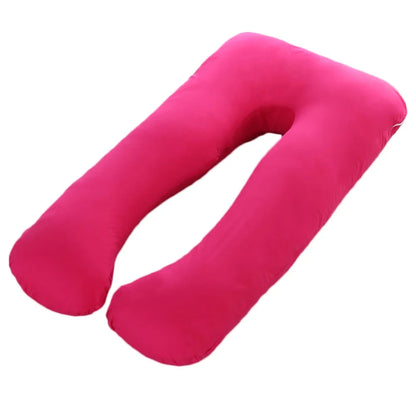 Funda de almohada de maternidad de algodón puro tipo U para embarazadas