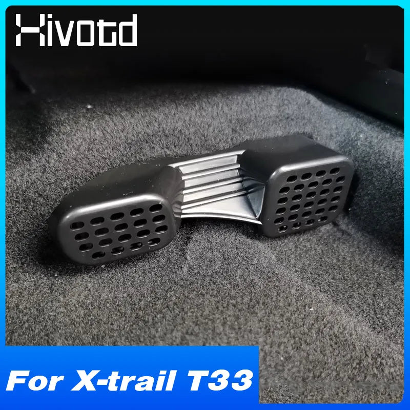 Embellecedor de salida de aire debajo del asiento del coche, accesorios interiores para Nissan X-trail T33 2023.