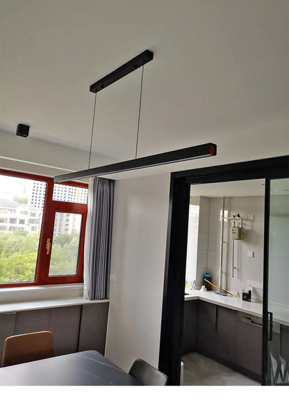 Lámpara de araña para comedor, lámpara nórdica moderna para mesa de comedor, lámpara de bar, luces para restaurante, luces de cocina, lámparas LED de tira para oficina.