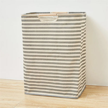 Cesta de lavandería de gran capacidad para ropa sucia con asa, cesta plegable para ropa, accesorios de baño