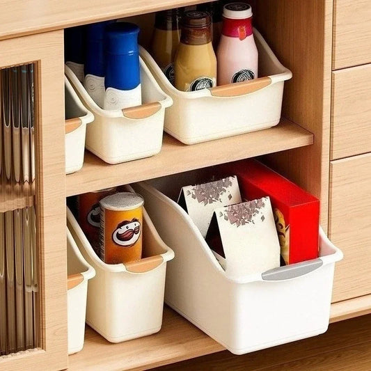 Organizador de gabinete con ruedas, contenedores de almacenamiento grandes, estantes ajustables, espacios estrechos, caja de organización multiusos para cocina y hogar