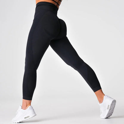 Leggings deportivos para mujer, pantalones de yoga para fitness, mallas deportivas sin costuras, leggings con efecto push-up, pantalones de gimnasio para mujer, ropa deportiva.