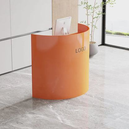 Mostradores de recepción de lujo para oficina, salón de belleza, pequeño bar profesional, moderno, sencillo, muebles comerciales