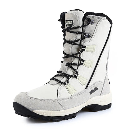 Botas de nieve para mujer, zapatos sólidos para mujer, zapatos impermeables para mujer, botines nuevos, botas planas para mujer, zapatos de invierno para mujer, botas