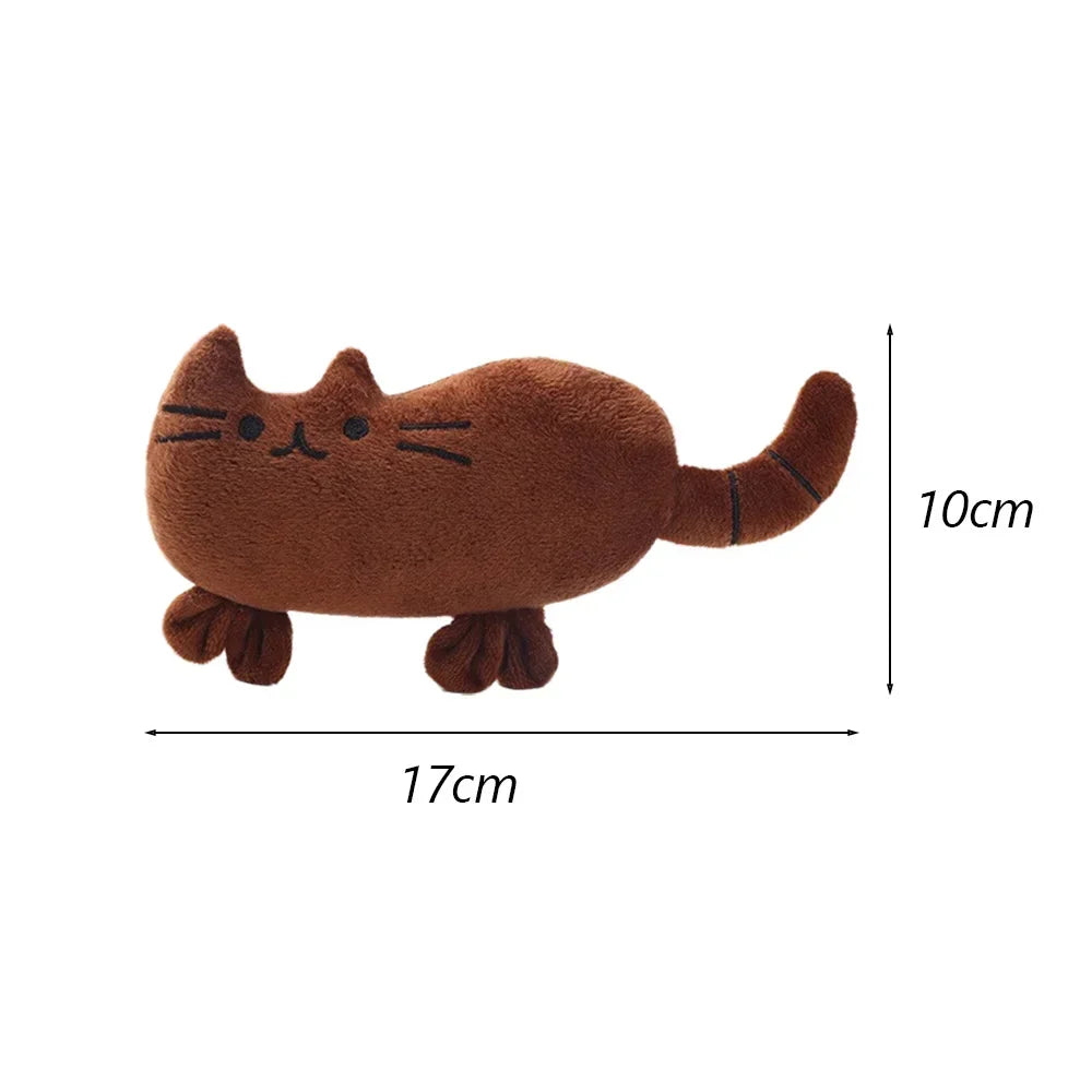 Juguete chirriante con forma de animales para perros pequeños, peluches, juguetes interactivos para masticar, accesorios para jugar con cachorros malteses.