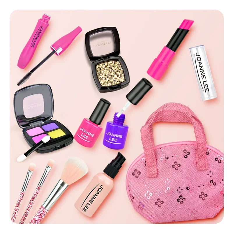 Juguetes para niñas, simulación de cosméticos para bebés, juegos de maquillaje, juguetes de maquillaje de imitación, juguetes para niños, princesas, cosméticos de belleza para niñas, juguetes.
