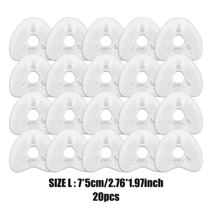 1/5/10/20 piezas Airfit N20 almohadilla de repuesto de silicona para mascarilla nasal CPAP N20. Las almohadillas de silicona para mascarilla N20 solo cubren el sello nasal suave.