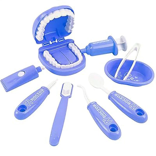 Juguetes Montessori para niños, interacción entre padres e hijos, para niñas y niños, dentistas, revisión de dientes, modelo de doctor, juego de rol, juguete de aprendizaje para bebés y niños.