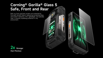 【Estreno mundial】Ulefone Armor 33 Pro 5G Teléfono resistente con batería de 25500 mAh, 512 GB de ROM, pantalla trasera de 6,59" y 3,4" a 120 Hz, NFC y Android.